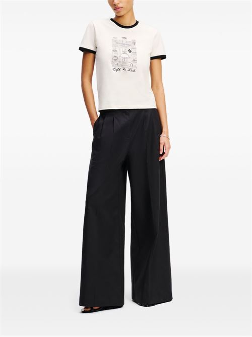 T-shirt donna maniche corte Karl Lagerfeld | A2W17087B09